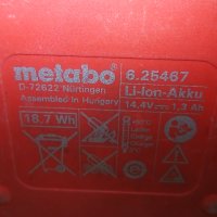 Батерия metabo, снимка 3 - Винтоверти - 43006816