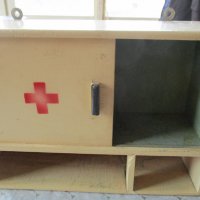 Аптечка домашна дървена винтидж за окачване на стената, снимка 10 - Кутии за съхранение - 31583008