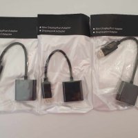 Преходник адаптер, кабел DisplayPort (M) – HDMI (F), 0.15m, снимка 3 - Кабели и адаптери - 43215800