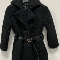Меко палтенце с колан, снимка 3 - Детски якета и елеци - 42940258