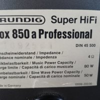 Grundig Super HiFi Box 850a professional, снимка 12 - Тонколони - 35282373