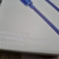 Baseus type c to lightning 2M кабел, снимка 2 - USB кабели - 40752190