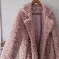 Розово палто , снимка 2 - Палта, манта - 43038250