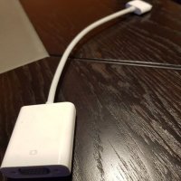 Apple преходник 30-pin to VGA, снимка 2 - Аксесоари за Apple - 26996878