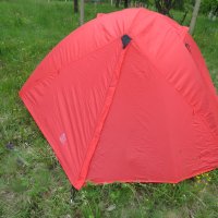 Продавам ново червено покривало за двуместна палатка с 4000 мм воден стълб и лепени шевове, снимка 3 - Палатки - 29015972