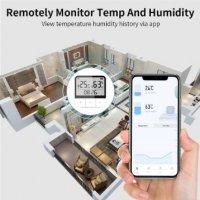 Wi Fi   термометър с влагомер за инкубатор (Smart Home,  Smart  LifeTuya, Alexa) с аларма по задание, снимка 8 - Градински инструменти - 38439029