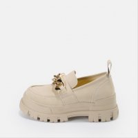 Дамски мокасини лоуфъри Buffalo Vegan Nubuck cream., снимка 8 - Дамски ежедневни обувки - 40193525