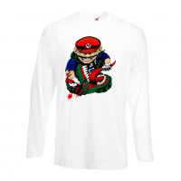 Мъжка тениска Mario VS Monster Игра,Изненада,Подарък,Празник,Повод, снимка 4 - Тениски - 37236598