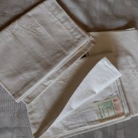 Калъфки , долни и горни чаршафи от преди 1990 г , снимка 2 - Спално бельо - 34816126