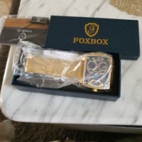 FOXBOX кварцов часовниk модел 2023, водоустоичив, уникален дизайн с 3 дисплея и др. , снимка 14 - Мъжки - 40438690