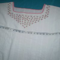 балканска носия ръчно бродирана риза, снимка 2 - Антикварни и старинни предмети - 43552937
