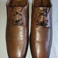 Мъжки официални обувки от естестствена кожа CLARKS №47, снимка 4 - Официални обувки - 44060025
