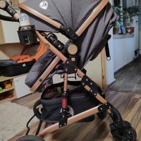 Комбинирана бебешка количка Lorelli Alba Premium Set 3в1 , снимка 16 - Детски колички - 43676161