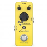 Donner Yellow Fall Delay Pedal - Делей педал за ел китара - ЧИСТО НОВ, снимка 3 - Китари - 37501978