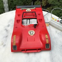 Стара количка Ferrari 312 Pb Race Car #12 Дистанционно управление GDR 35cm , снимка 2 - Колекции - 42951171