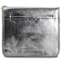 ПРОМО 🍊 CLARKS 🍊 Малка дамска чанта от ест. кожа и велур с метален ефект нова с етикети, снимка 4 - Чанти - 28336504