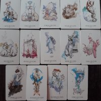 Таро карти, различни от масовите: Linestrider Tarot & Mystic Mondays & Ink Witch Tarot, снимка 5 - Други игри - 32863575