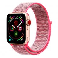 Текстилна каишка велкро Apple Watch 2/3/4/5/6/7/SE 38/40/41/42/44/45, снимка 5 - Аксесоари за Apple - 37720391