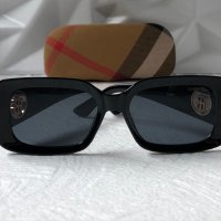 Burberry дамски слънчеви очила правоъгълни 3 цвята черни кафяви , снимка 4 - Слънчеви и диоптрични очила - 40791467
