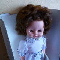 Кукла от соц времето нова българска ДСО Младост 45 см хубава гоц момиче, снимка 2 - Колекции - 39751416