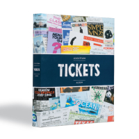 Албум за билети , етикети и банкноти - Tickets Album - Leuchtturm, снимка 1 - Нумизматика и бонистика - 44928677