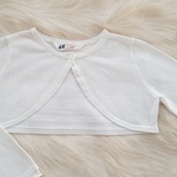 Болеро H&M 4-6 години, снимка 5 - Детски пуловери и жилетки - 43682141