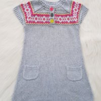 Детска плетена рокля Carter's - 3 години, снимка 6 - Детски рокли и поли - 42973115