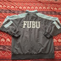 Ретро горнище Fubu, Blue Size L, снимка 3 - Спортни дрехи, екипи - 35626805