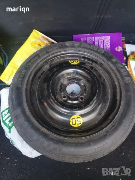 Резервна джанта с гума 15цола за форд, снимка 1