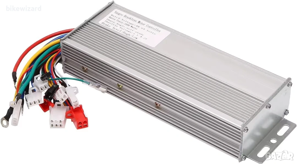 Безчетков контролер 48V 60V 1500W за електрически велосипеди – BLDC мотор НОВО, снимка 1