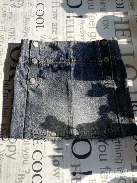 детски дънкови поли, снимка 1