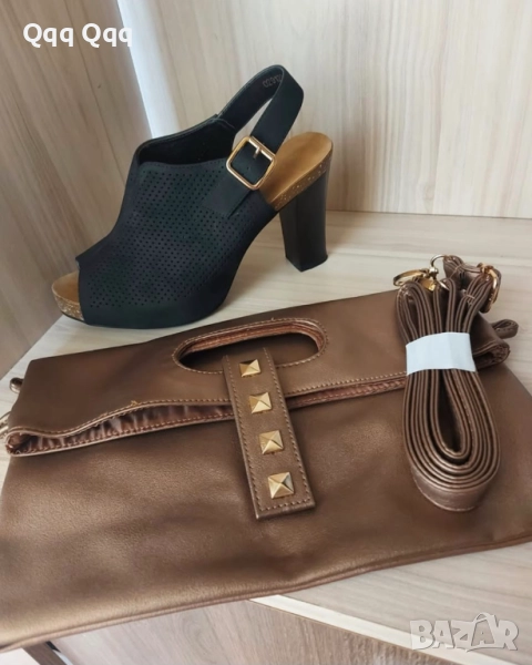Сандали и мини чанта- 38- ми номер, снимка 1
