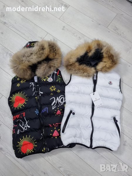 Дамски елек moncler с лисица код 26, снимка 1