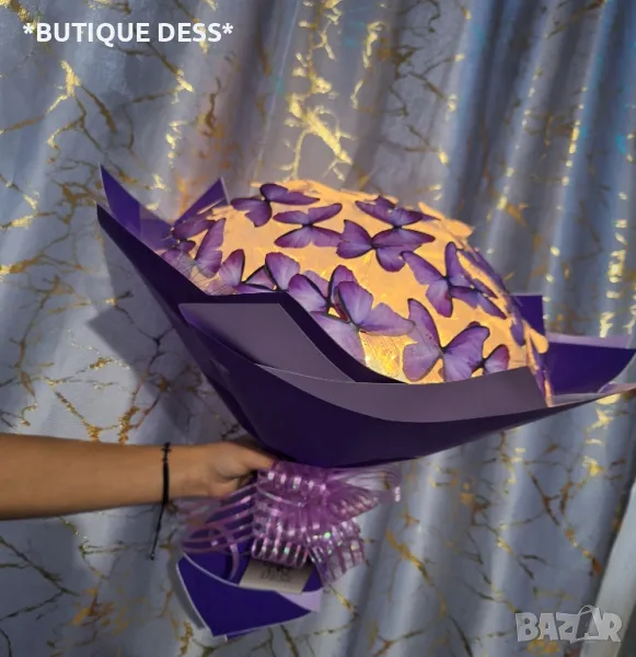 Ръчно изработени,светещи букети"DESS"✨️🦋🎀, снимка 1