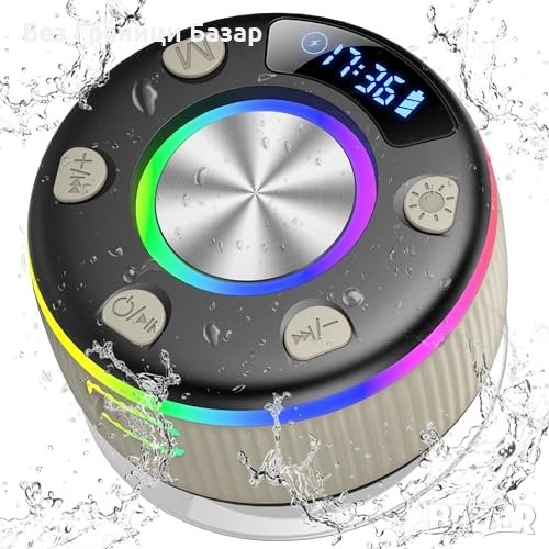 Нова Bluetooth 5.3 Водоустойчива Колонка с LED и LCD Високоговорител, снимка 1