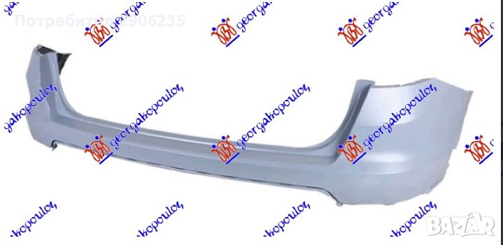 броня задна за SEAT ARONA 17-22  726003390, снимка 1