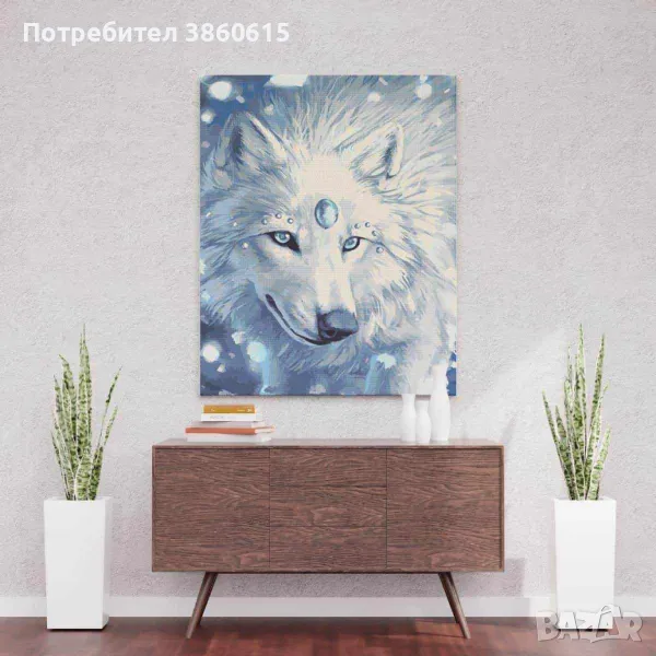 Луксозна светеща картина 388, снимка 1