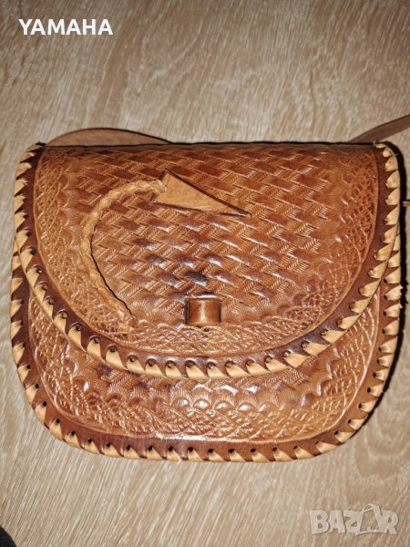 Ретро  Дамска  Кожена  Чанта ЕСТЕСТВЕНА КОЖА , снимка 1