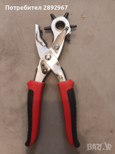 Чисто нови револверни клещи  / замби за перфориране, снимка 1