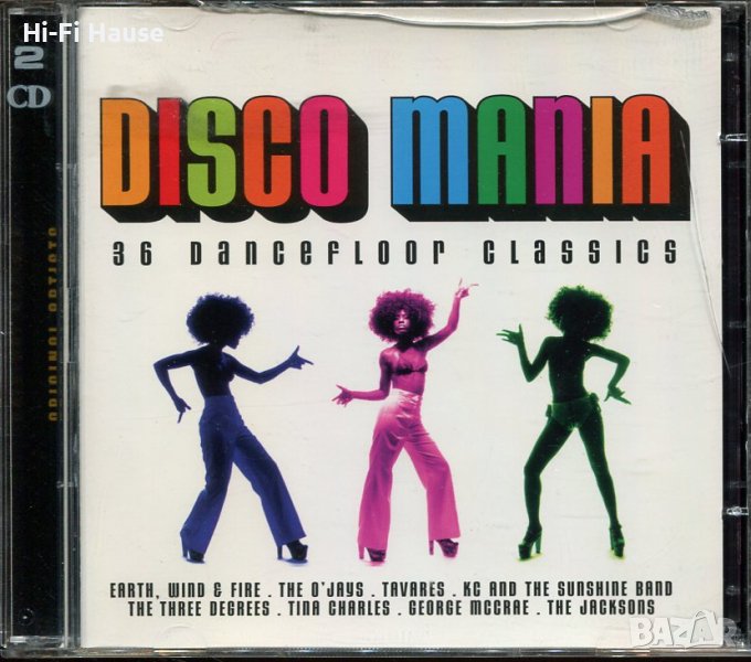 Disco Mania -36 dancefloor Classics-2 cd, снимка 1