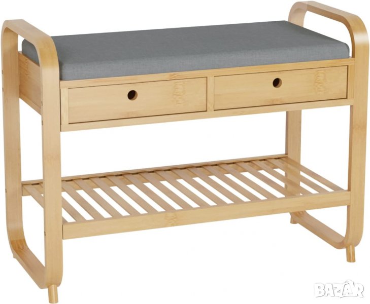 Шкаф за обувки / Пейка ZJSJ-SS01BB, снимка 1