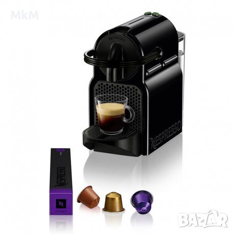 Кафе машина -капсули Nespresso Inissia Black DeLonghi , снимка 1