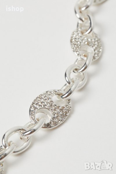 Колие със стъклени камъчета, снимка 1