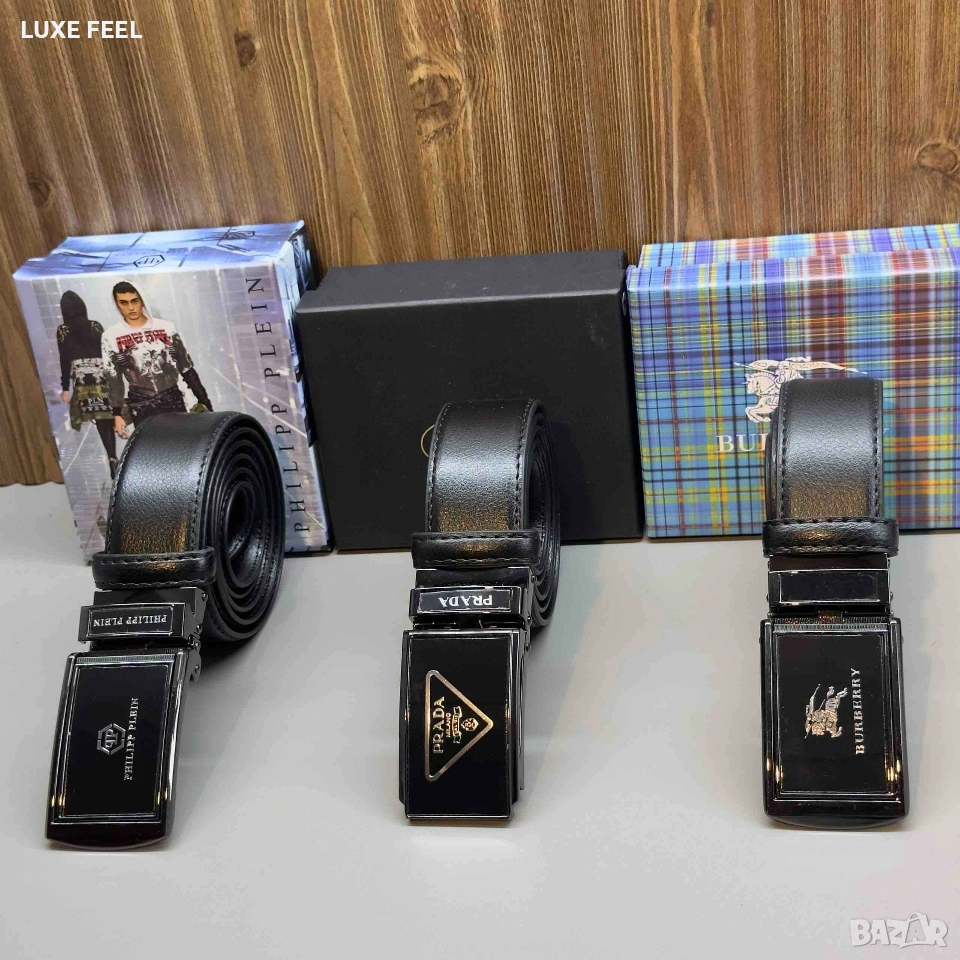 Мъжки Колани - Естествена Кожа ⚜️Prada, снимка 1