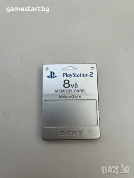 Оригинална мемори карта 8mb - сива за PS2, снимка 1
