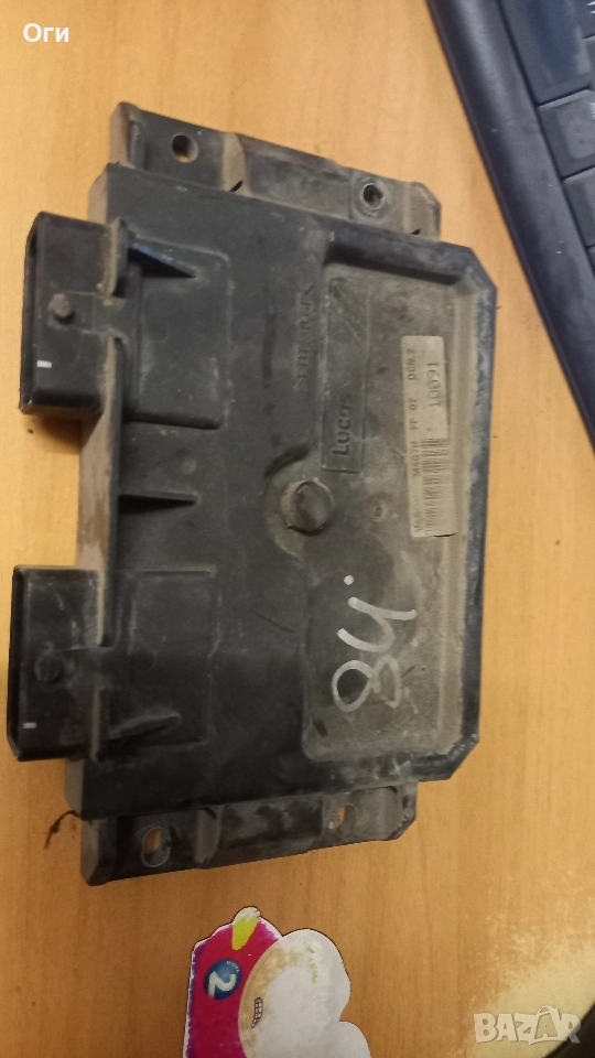 Компютър двигател за Citroen Berlingo, Peugeot Partner, 1.9 D, 1998-2005г. 9642398280 / 9839587680, снимка 1