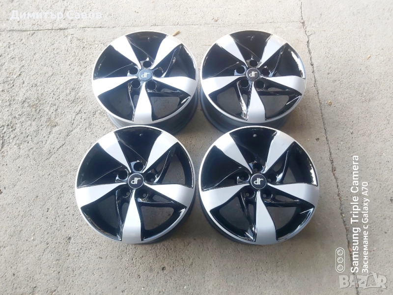 4 броя алуминиеви джанти за DR4 16, снимка 1