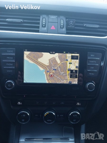 SD card 2025 VW Фолксваген и Шкода Skoda навигация карта MIB2, снимка 1