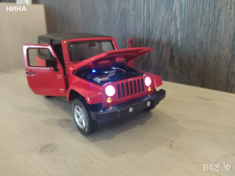 Метална количка  Jeep Wrangler !!!, снимка 1