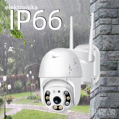 Безжична IP WiFi камера 5MP FULL HD 1080P с цветно нощно виждане и двустранна аудио връзка, снимка 1